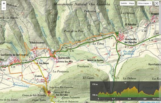 Sendero de Sotoscueva